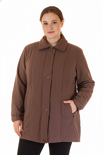 Zimní Dámská Bunda Šedá Vel. XXL