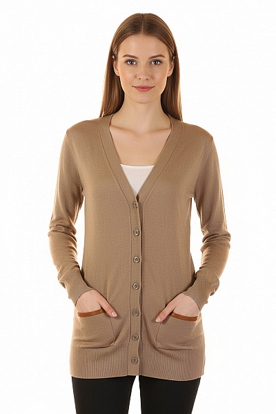 Dámský Cardigan Šedý Vel. S