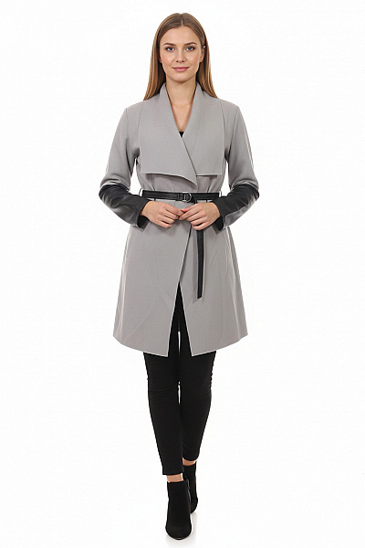 GATE Dámský Kabát Šedý Vel. M/38