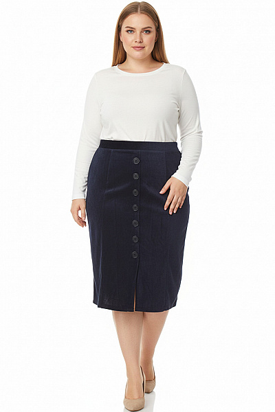 Sukně Modrá Vel. XL