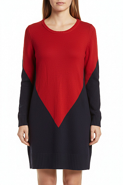 Šaty Červené RAINBOW Second Hand Vel. L