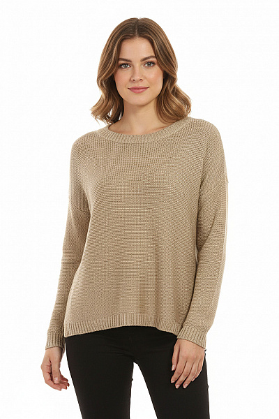 Dámský Pulovr Šedý Second Hand Vel. 40/42