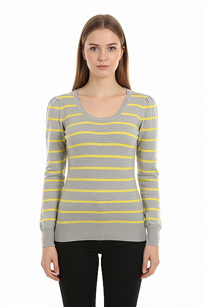 GATE  Halenka Pletená Šedá Vel. M/38