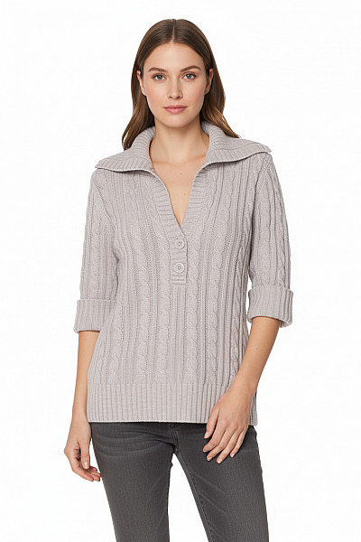 Esprit Dámský Svetr Šedý Vel. S