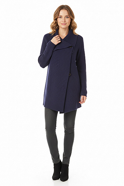 Reserved Dámský Cardigan Modrý Second Hand Vel. S