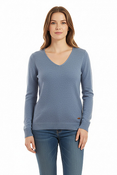 Dámský Pulovr Modrý Christian Berg Vel. 40