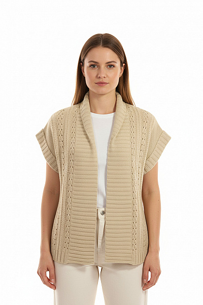 YESSICA Dámský Svetr Béžový Second Hand Vel. M