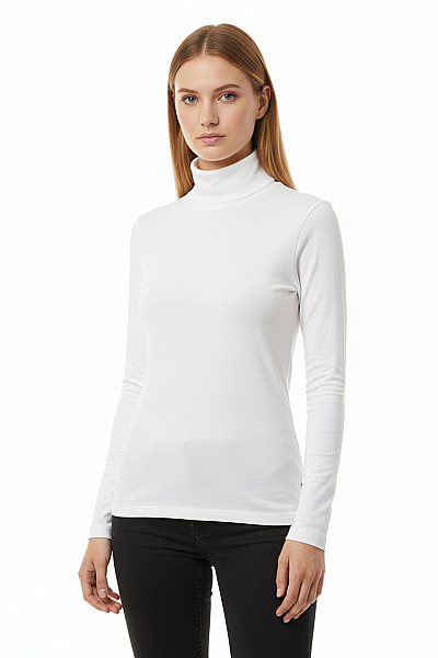 S.OLIVER Dámské Rolák Bílý Vel. S