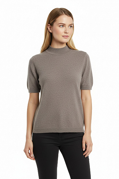  Halenka Pletená Šedá