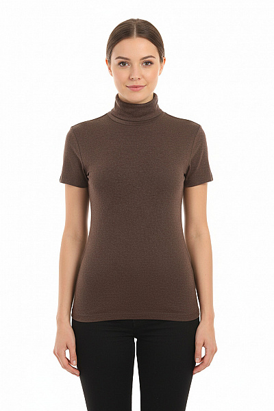 Dámské Tričko Hnědý Vel. M