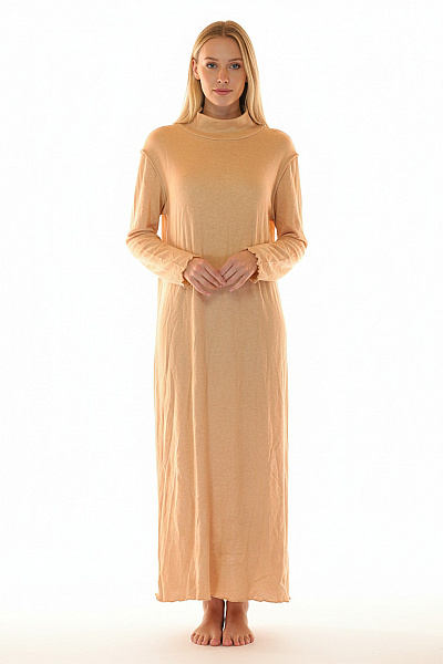  Šaty Pletené Béžové MANGO Vel. XL