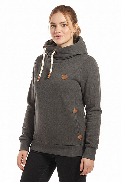 Naketano Dámská Mikina Bez Zapínání Šedá Second Hand Vel. L