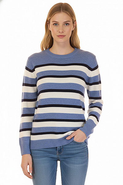 Dámský Pulovr Modrý Vel. XS