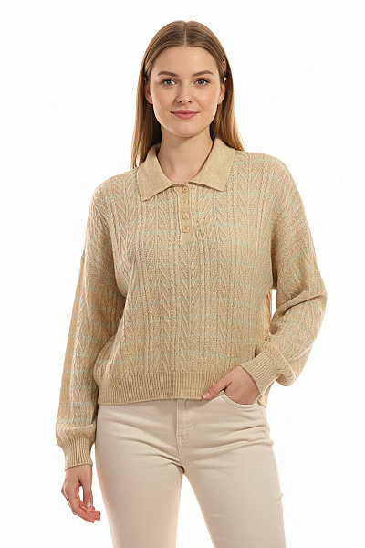 MANGO Dámský Svetr Béžový Vel. M