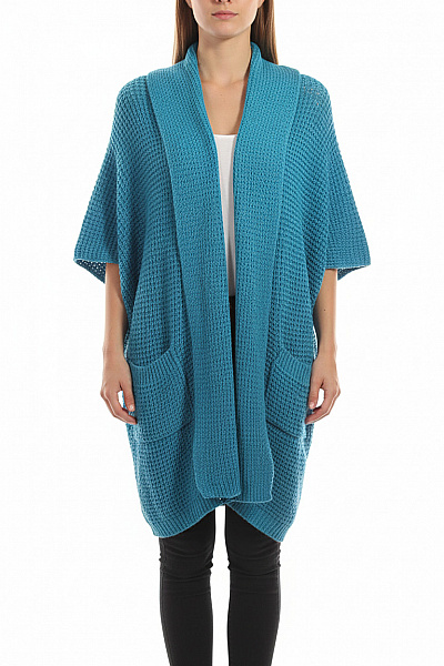 Pončo Modrý Second hand