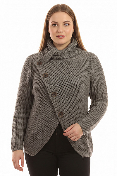 Dámský Svetr Šedý Second Hand