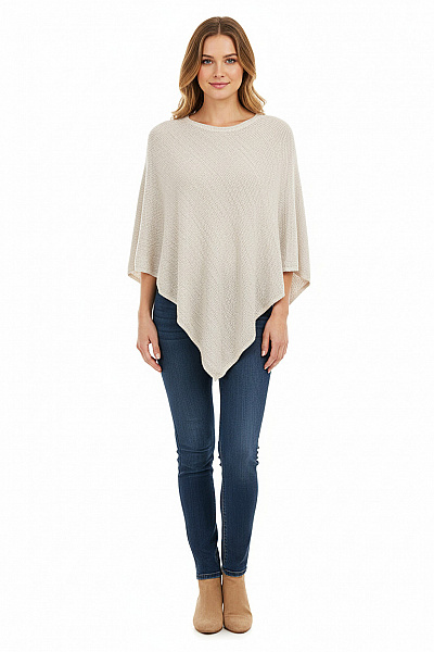 Pončo Šedé Tchibo Second hand