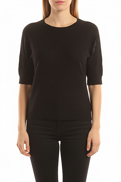 Pletená Halenka Černá Second Hand Vel. L/XL