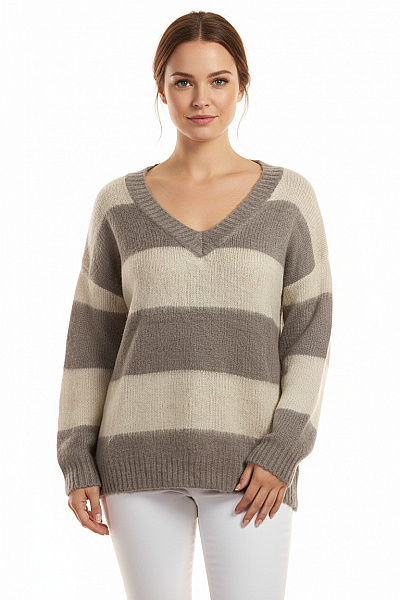 TU  Dámský Svetr Šedý