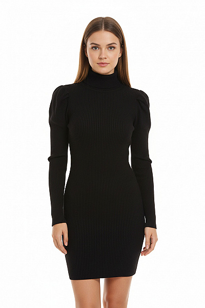 Amisu Šaty Černé Vel. 38