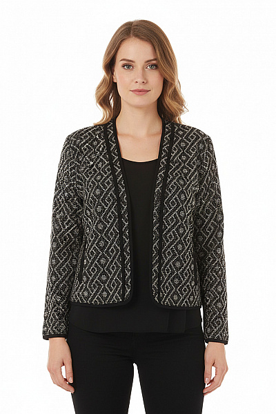 Dámské Sako Černobílý Vel. L