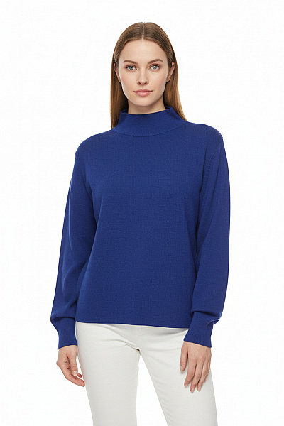 Dámský Pulovr Modrý Vel. XS