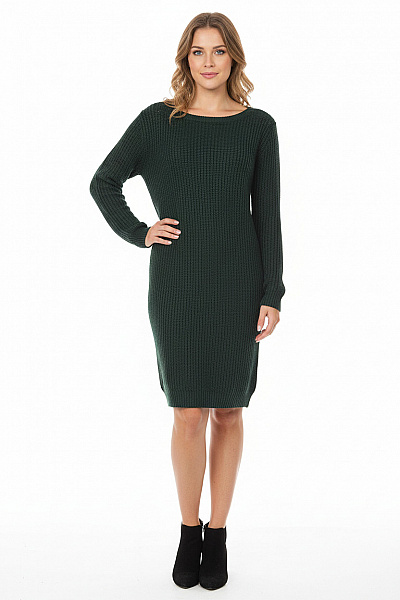 Missguided  Šaty Pletené Zelené Vel. 38/40