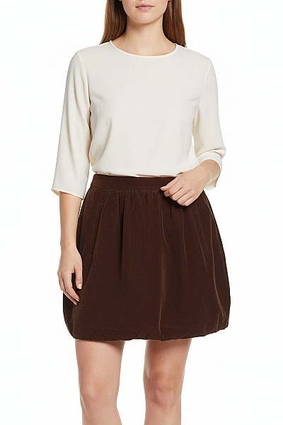 J.CREW Balonová  Sukně Hnědá