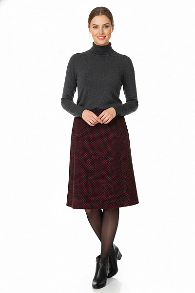 ARMAND VENTILO Sukně Vlněná Černá Vel. 38