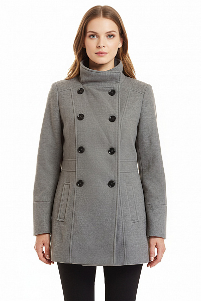 PIMKIE Krátký Dámský Kabát Šedý Vel. S