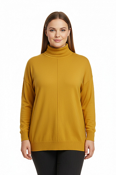 Dámský Svetr Žlutý F&F Vel. 44