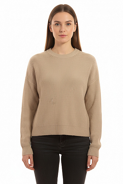 Dámský Svetr Šedý Second Hand Vel. M