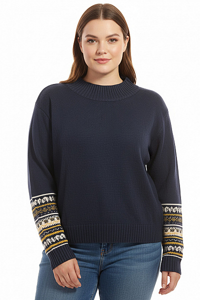 Dámský Svetr Modrý Shein Vel. 40/42