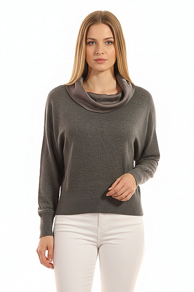  Halenka Pletená Šedá Reserved Vel. M