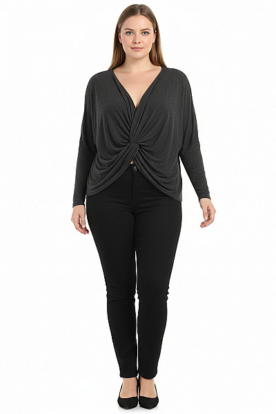  Halenka Jednobarevná Šedá