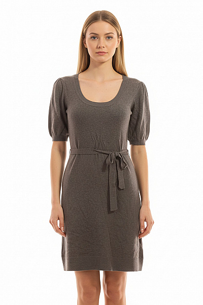 Mexx  Šaty Pletené Šedé