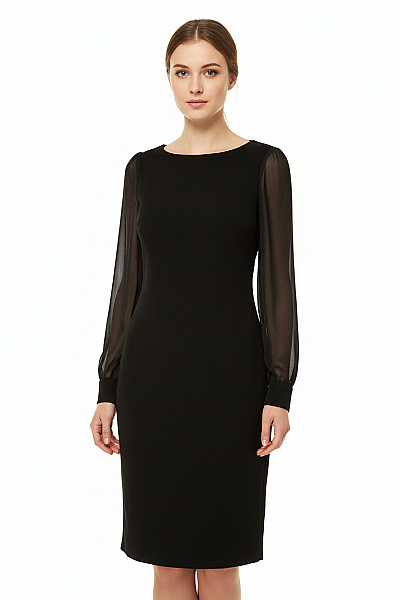 DAKS Pouzdrové šaty  Šaty Černé