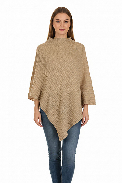  Pončo Béžové Second Hand