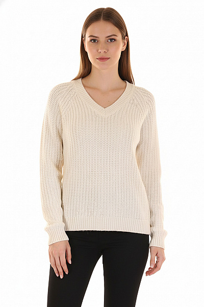 Dámský Pulovr Bílý Cropp Vel. S