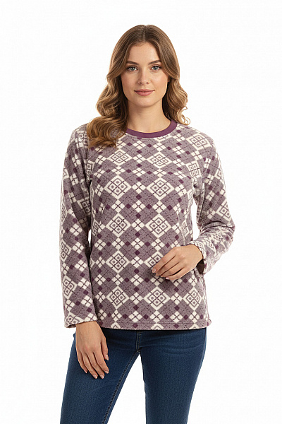 Dámské Pyžamo Fialové Vel. L