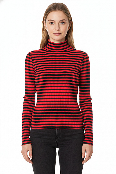 Shein Dámské Rolák Červený Vel. 34