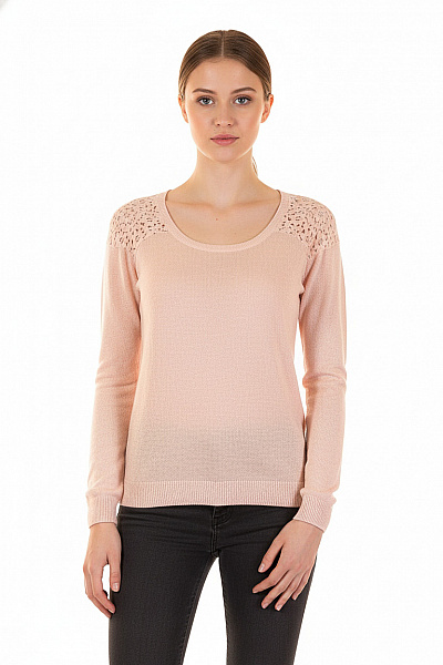 Dámský Svetr Růžový Vel. S