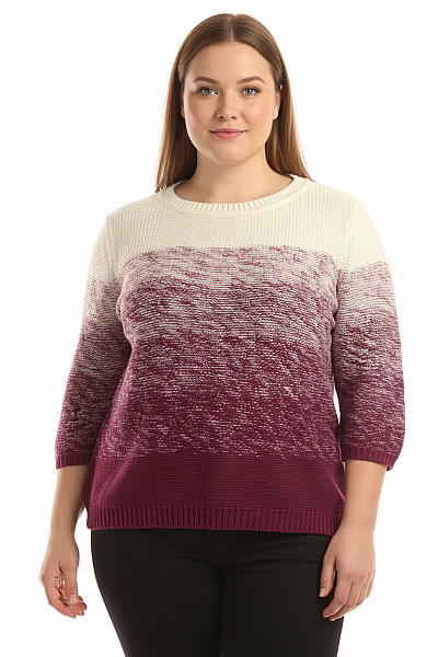 Dámský Pulovr Fialový Vel. 48