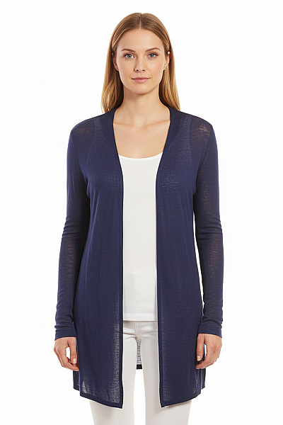 Dámský Svetr Modrý Second Hand Vel. 38