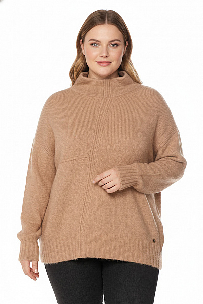 Monari Dámský Svetr Hnědý Second Hand Vel. 36