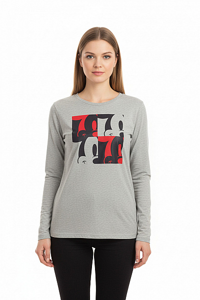 DISNEY Dámské Tričko S Potiskem Šedé Vel. L