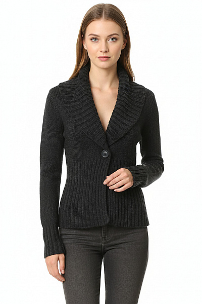 Dámský Cardigan Zelený Vel. XS