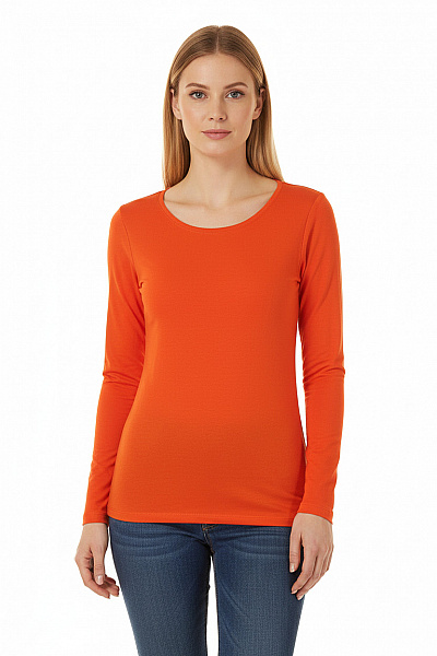 ATMOSPHERE Dámské Tričko Oranžové Vel. 42