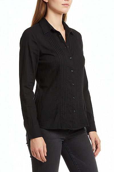 Dámská Košile Černá S.OLIVER Second Hand Vel. 38