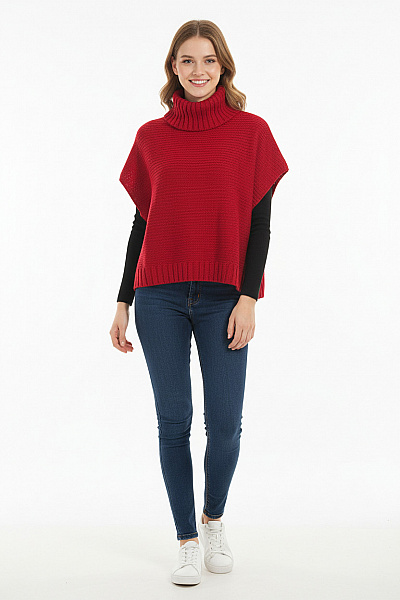 URBAN CLASSICS Dámská Vesta Červená Vel. XS